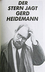 Gerd Heidemann im Visier des Stern