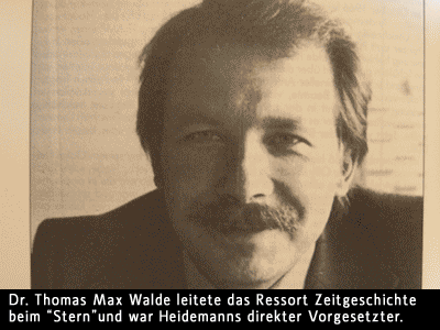 Dr. Thomas Walde und die Geheimdienste